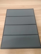 Chinese art paper 300 gr paper black bottom double-sided inner page 4 rows (double face use)