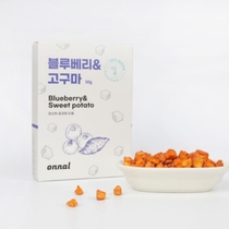 South Korea onnal ) onnal dog freeze-dried snacks blueberry sweet potato 50g