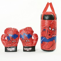 Spider-Man Boxing Toy Children Spider-Man Mini Boxer Suit Sandbag Hanging Type Decompression Puzzle Toy