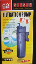 Sensen UV built-in Fish Tank Aquarium filter pump germicidal lamp JUP-02 01 oxygen filter three-in-one 5W