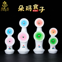  New resin butterflyflower food seed doma Tibetan Buddhism Buddha front eight offerings to the Buddha hall two-flower decoration Manibao large