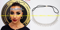  National standard dance competition Hair accessories Latin dance headdress Modern dance hairband headband Flash diamond hairband headband performance