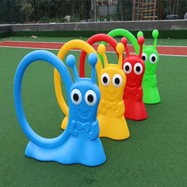 Kindergarten plastic drill hole crawling sports game children drill ring outdoor outdoor sports equipment sports toys