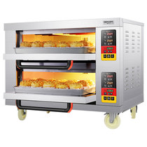 Demas oven Commercial large-capacity cake baking pizza gas steam oven large one-layer two-plate moon cake