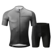 Summer cycling suit short sleeve suit men breathable sweat-absorbing quick-drying bicycle shirt Road Mountain Riding Shirt pants men