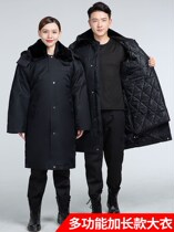 Security Clothing Cotton Clothing Winter Security Guard Duty Cotton Jersey Men Thickened Cotton Padded Jacket Work Suit Autumn winter Anti-cold coat