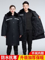 New Security Work Clothes Spring Autumn Suit Property Door Guard Long Sleeve Duty Uniform Winter Clothing Season Clothing Men And Women Warm