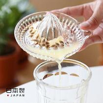 Toyo Sasaki Glass Lemon Juicer Imported from Japan Manual Fruit Juicer Simple Orange Juicer