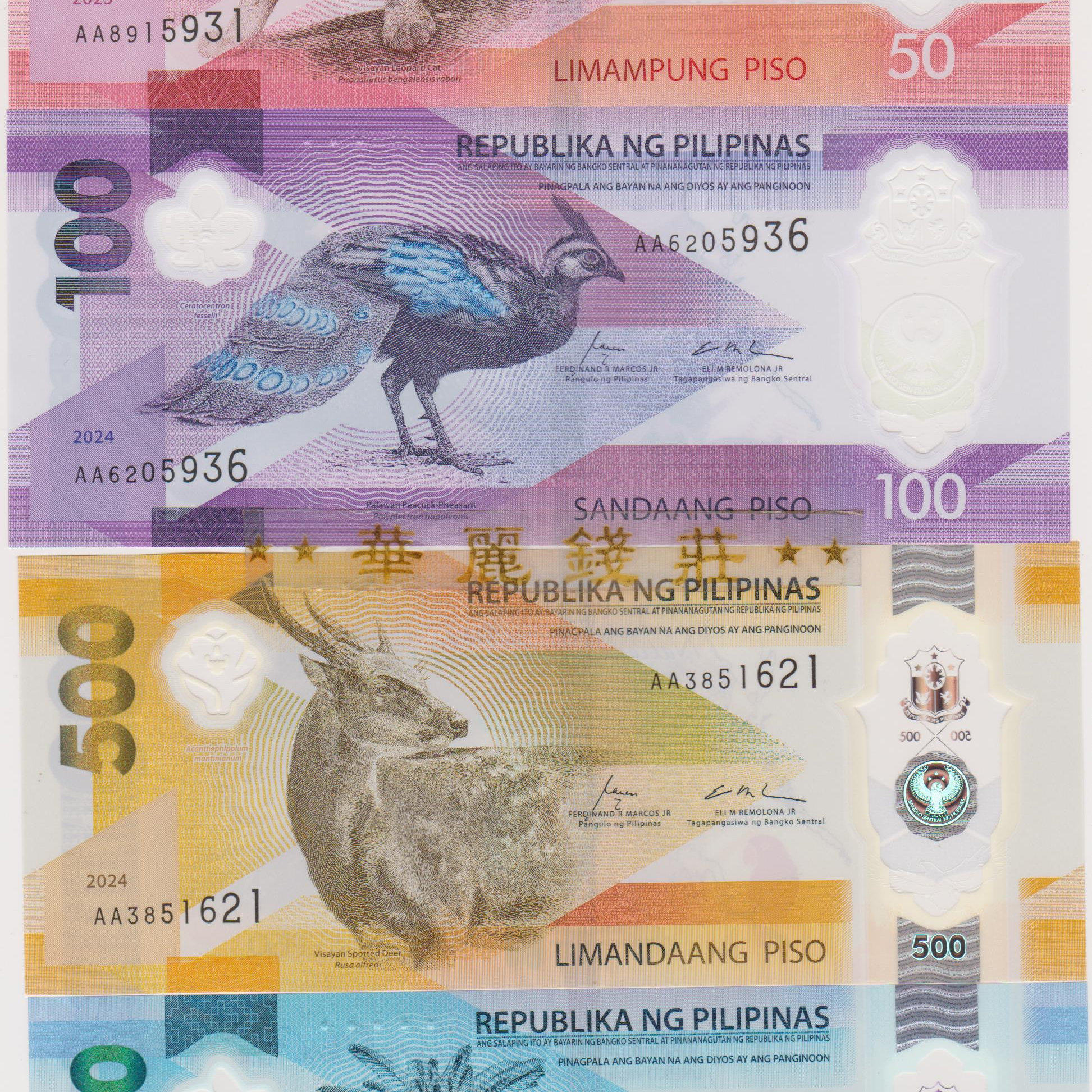 2024年菲律宾塑料钞的奇幻之旅：从50比索到1000比索-旅行团-淘宝好物网