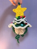 Original heavy industry pet Christmas hat star Christmas tree cat hat turned into Christmas tree 10 days delivery