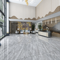 Whole body marble tiles 600x1200 Floor tiles Gray bright floor tiles Nordic villa TV background wall tiles
