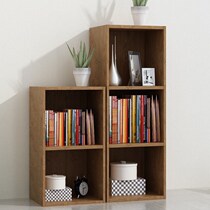 Bookcase Bookshelf Floor Simple Small Cabinet Floor Locker Locker Free Combination Placer Cabinet Storage