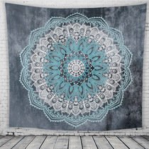Foreign trade tapestry madala decorative cloth Indian mandala 3D printing Nordic tapestry ins yoga background tapestry
