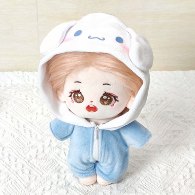 taobao agent Sanrio, cotton doll, helmet, pijama, cute set, 20cm