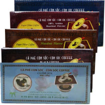 Vietnam original CON SOC squirrel hanging ear coffee powder 100g pure mellow coffee powder 10
