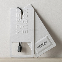Tag custom spot tag special paper high-grade clothing tag custom European and American Korean clothing tag