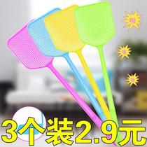 Thickened plastic fly swatter mosquito swatter long handle manual fly swatter fly swatter mosquito swatter cockroach