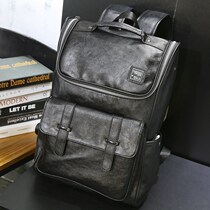 New large - capacity double shoulder bag Han - bag casual fashion student backpack travel computer backpack tide