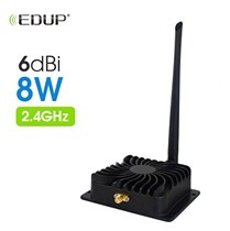 EDUP EP-AB003 2 4G 8W power WIFI signal amplifier routing aerial photography remote control range modification