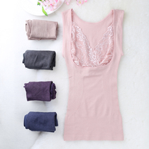 Self-heating chest body shaping body warm vest waist waist waist top bottom Womens Body underwear