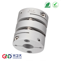 GL aluminum alloy double diaphragm coupling GCPW coupling servo motor stepping screw high torque elastic accuracy