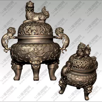 铜鎏金狮子香炉 500px-“闽王王延翰”铭铜鎏金狮形