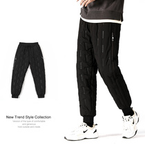 Cotton pants male winter outwear clip cotton thickened Tohoku outdoor sports warm windproof anti-cold Youth Wear Pants