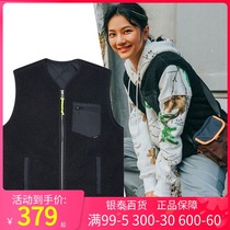 CONVERSE CONVERSE womens casual vest double-sided wear fleece vest jacket tide 10020286-A02