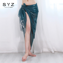 Shen Yan bamboo belly dance hip towel skirt 2021 new waist skirt practice suit sexy and versatile bottoms skirt women