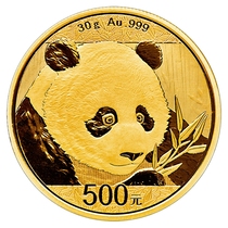 Special approval link 2018 30 grams panda gold coin investment coin single package