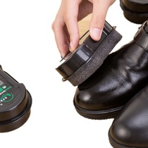 (Multi-package selection) Shoe Shoe Shoe Shoe Maintenance Brightening Artifact Double-sided Sponge Shoe Shoe Polish Colorless Shoe Wax Shoe Polish Brush