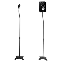 A pair of professional home theater satellite tripod lifting surround speakers 5 1 audio floor stand