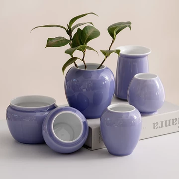 紫色の陶器製花瓶 紫色の陶器製花瓶 紫色陶瓷花瓶| eBay