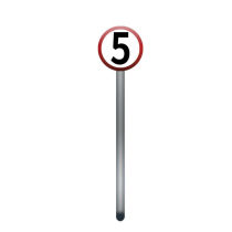 Camel bell vertical and horizontal TJ-JS060 traffic safety signs buried traffic signs road signs construction instructions