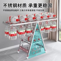 Stainless steel drying rack floor folding indoor household Sun pillow artifact balcony cool clothes drying rack baby hanging sun