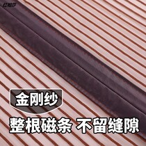 King Kong net full magnetic strip anti-mosquito curtain encryption mute summer non-perforated hook and loop mosquito net whole sand doors and windows