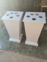 Custom-made simple baking paint Speech table Teacher podium Host reception desk Consultation desk Meeting small welcome table
