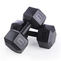Fixed hexagon dumbbell mens gym special equipment household 5kg6kg 8 12kg20 dumbbell female pair