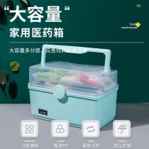 Medicine box family household large-capacity multi-layer medicine box Children 2 medical baby 3 emergency equipment storage convenient