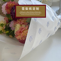 Sydney Paper Design Custom Floral Bakery Clothing Brand Blackface Black Shop Wrapping Paper