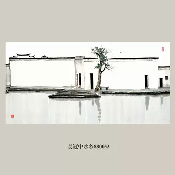吴冠中江南挂画-吴冠中江南挂画促销价格、吴冠中江南挂画品牌- 淘宝
