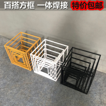New wedding props road guide ornaments Wedding tesseract box Wrought iron decorative Wrought iron gold Wrought iron road guide