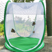 New hand-held butterfly cage triangle insect rearing cage portable silkworm chrysalis net cage branch breeding net cage