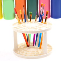 Multifunctional pen holder storage rack pen plug for childrens paint painting brush holder brush holding tool round Pen Holder