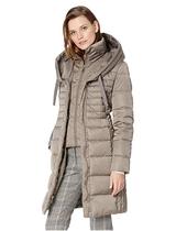  T Tahari womens medium and long waterproof down jacket N6623696 US Direct mail