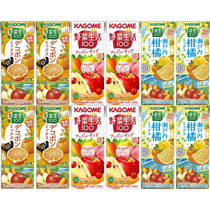 Japan kagome wild vegetable life Kogami mixed fruit and vegetable juice drink limited Kumamoto citrus 200ml whole box