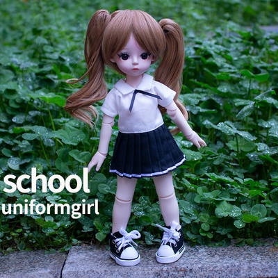taobao agent Doris Kamil BJD6 doll floral dress school uniform skirt 1/6YOSD doll clothes shoes