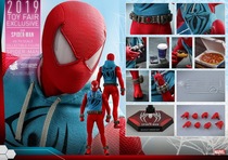 HT HotToys VGM34 game version Video game version Scarlet Spider-man venue version