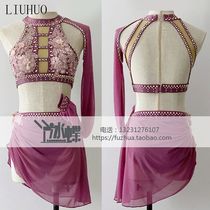 LIUHUO new female modern dance costume pole dance performance costume aerial yoga competition suit acrobatic ring BD1457