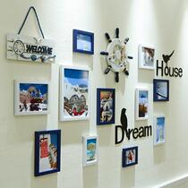 Wall decoration creative hanging painting creative photo wall seven 7 inch photo frame hanging wall Wall Wall room decoration appearance